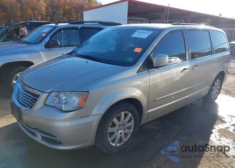 2013 Chrysler Town & Country Touring из США, поврежденный, VIN 2C4RC1BG6DR604565